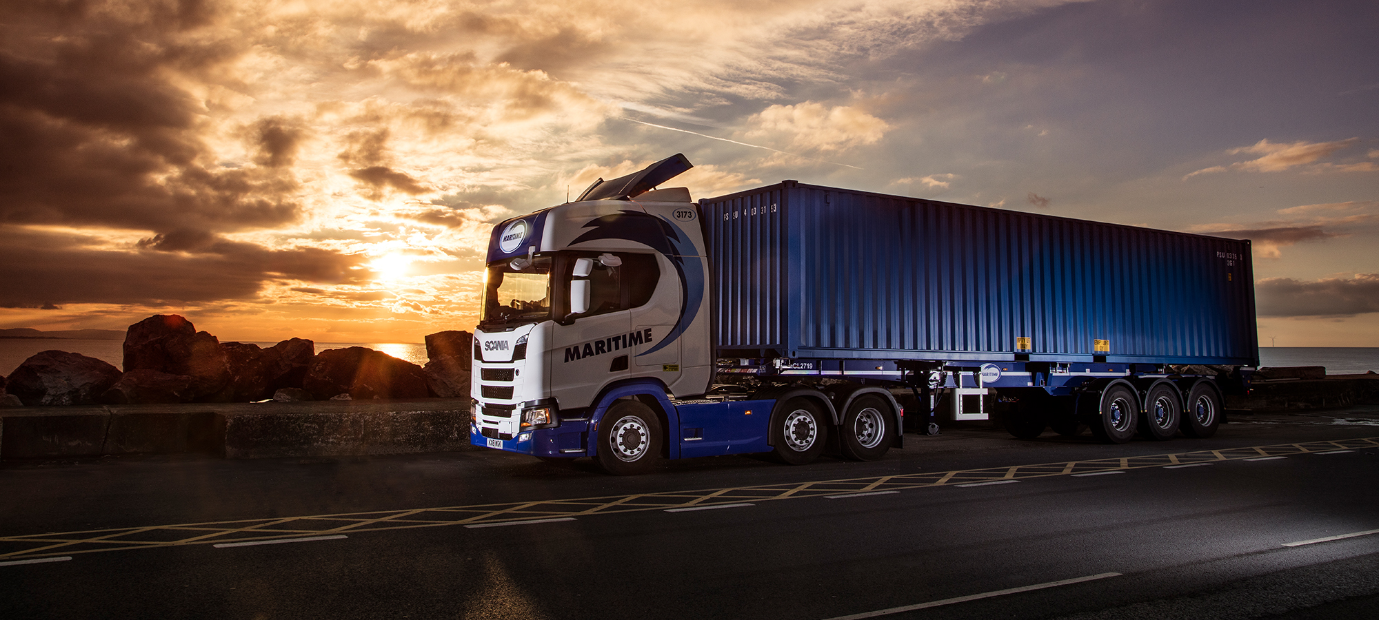 Maritime named Road Haulier of the Year at Global Freight Awards